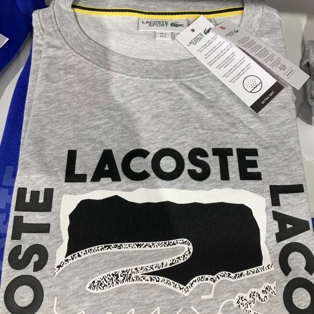 Lacoste Sport Graphic Shirt XXL/7 NEW WITH TAGS